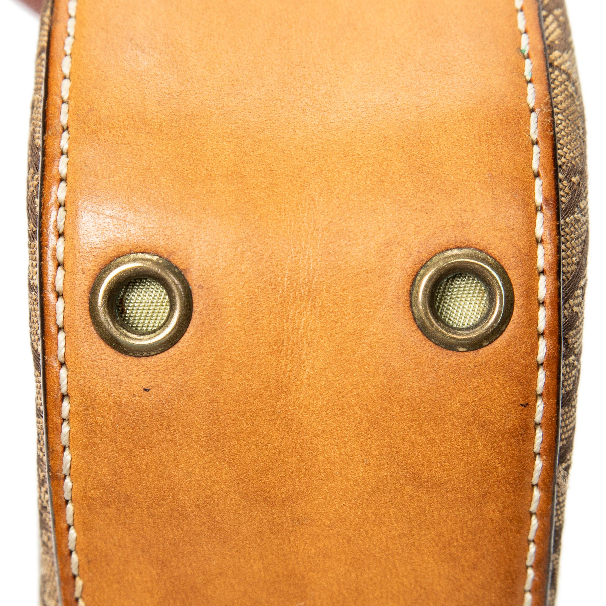 Shoulder Bag Street Chic Columbus Bag Brown Diorissimo Canvas