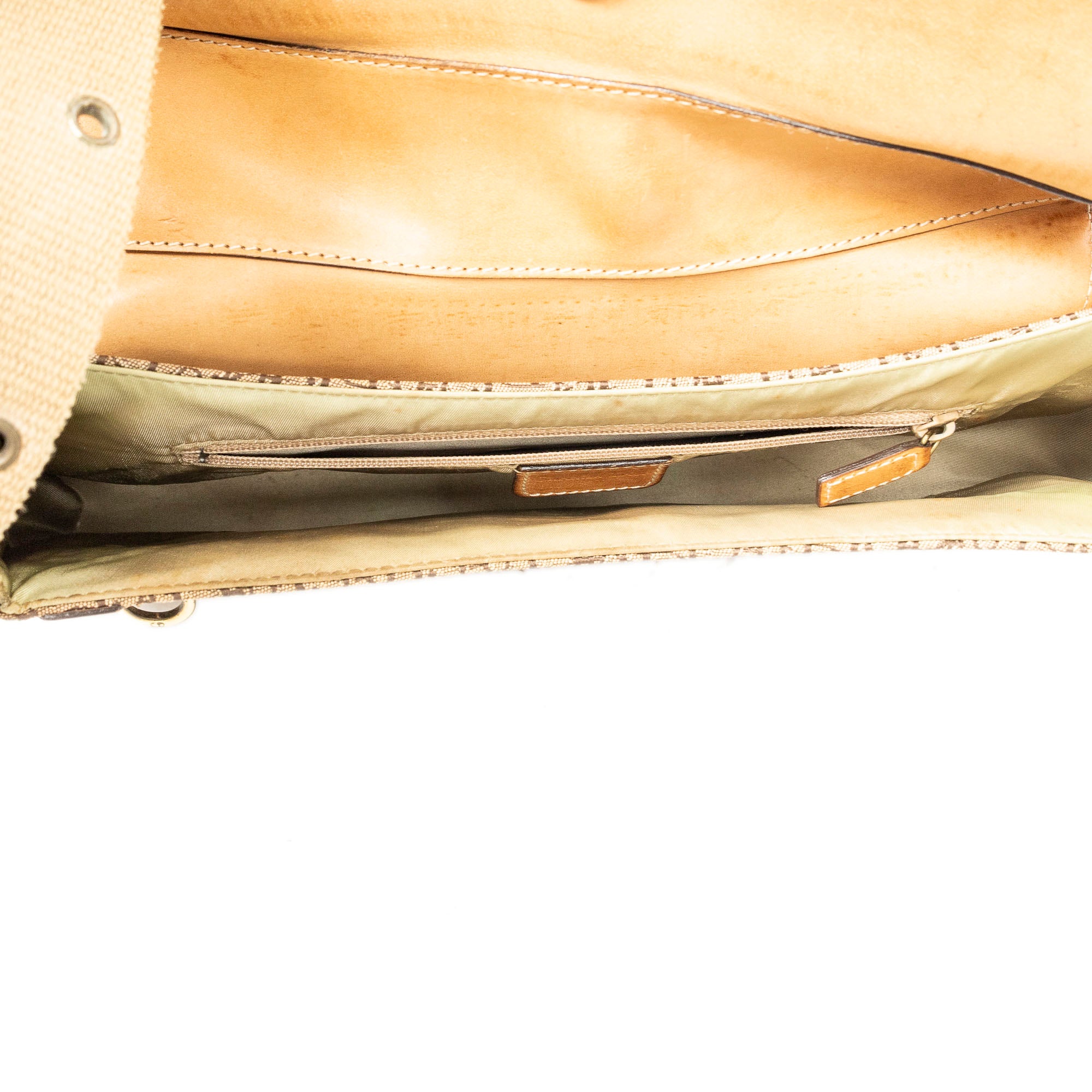 Shoulder Bag Street Chic Columbus Bag Brown Diorissimo Canvas