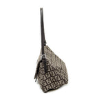 Shoulder Bag Mini Baguette Brown Zucchino Canvas