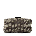 Shoulder Bag Mini Baguette Brown Zucchino Canvas