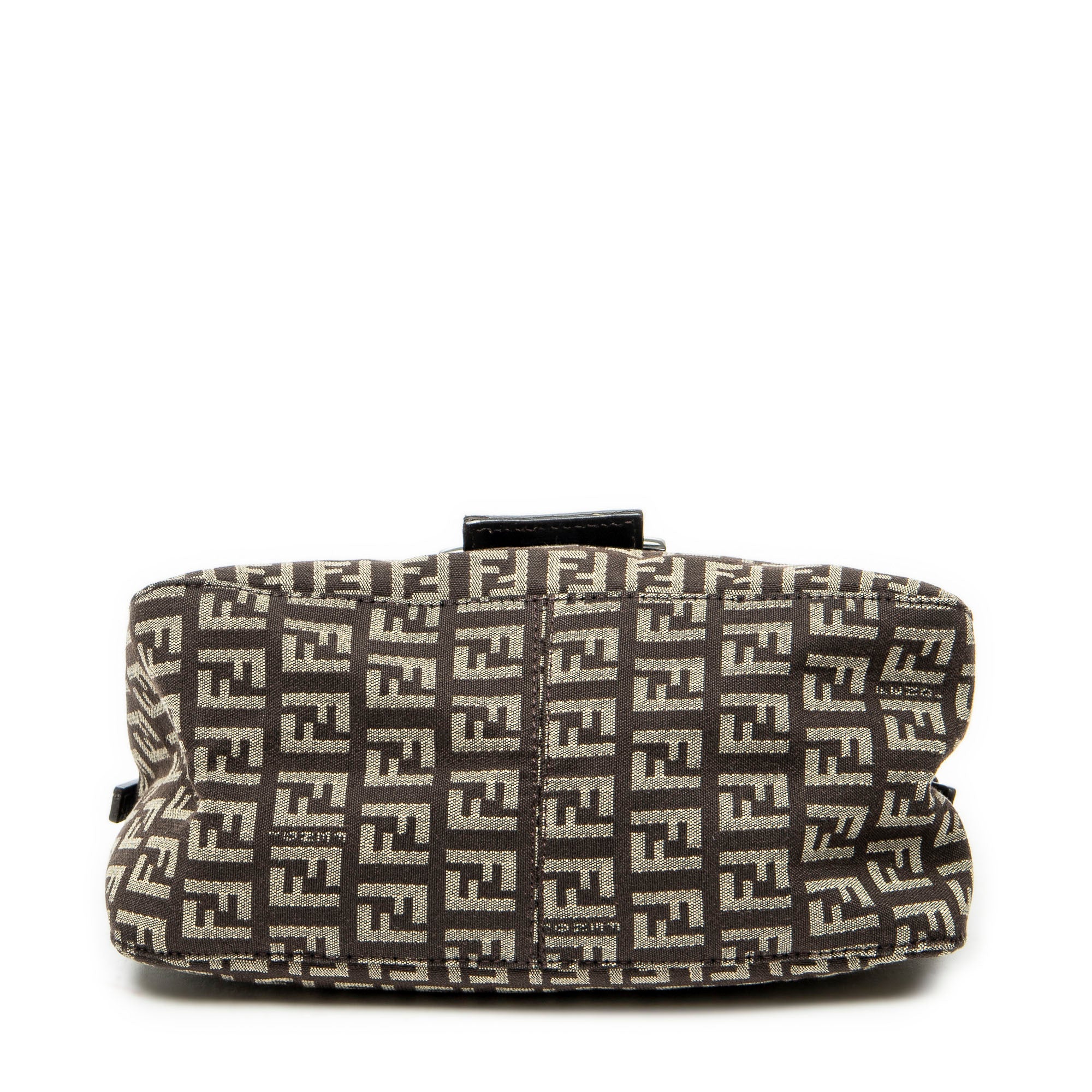 Shoulder Bag Mini Baguette Brown Zucchino Canvas