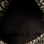 Shoulder Bag Mini Baguette Brown Zucchino Canvas