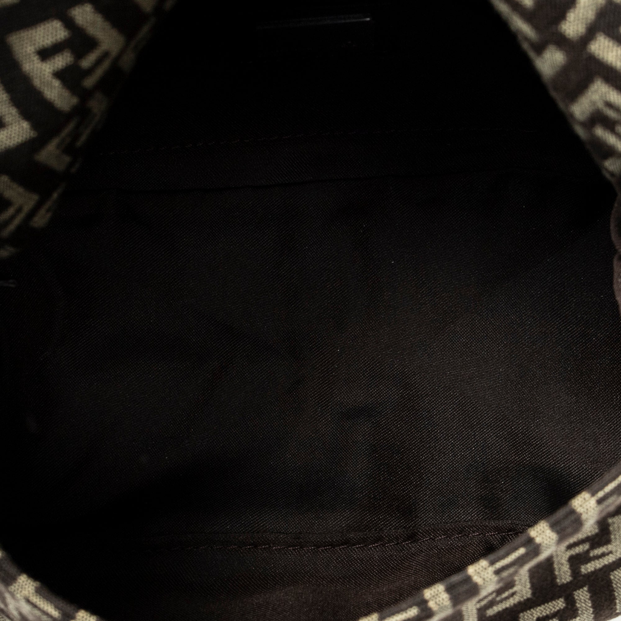 Shoulder Bag Mini Baguette Brown Zucchino Canvas