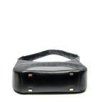 Shoulder Bag Vintage Zip Hobo Black C Macadam Canvas