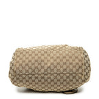 Shoulder Bag Medium Sukey Boston Beige Monogrammed Canvas
