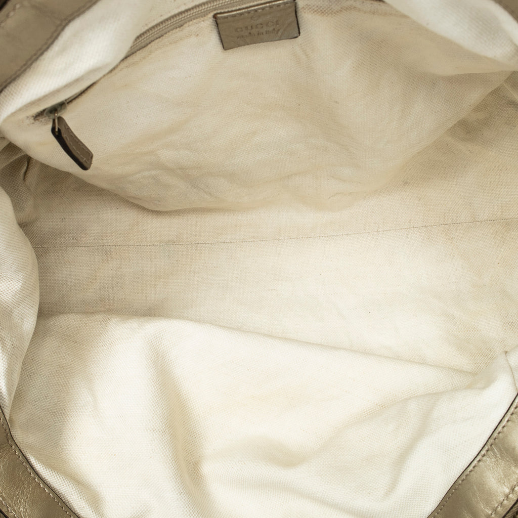 Shoulder Bag Medium Sukey Boston Beige Monogrammed Canvas