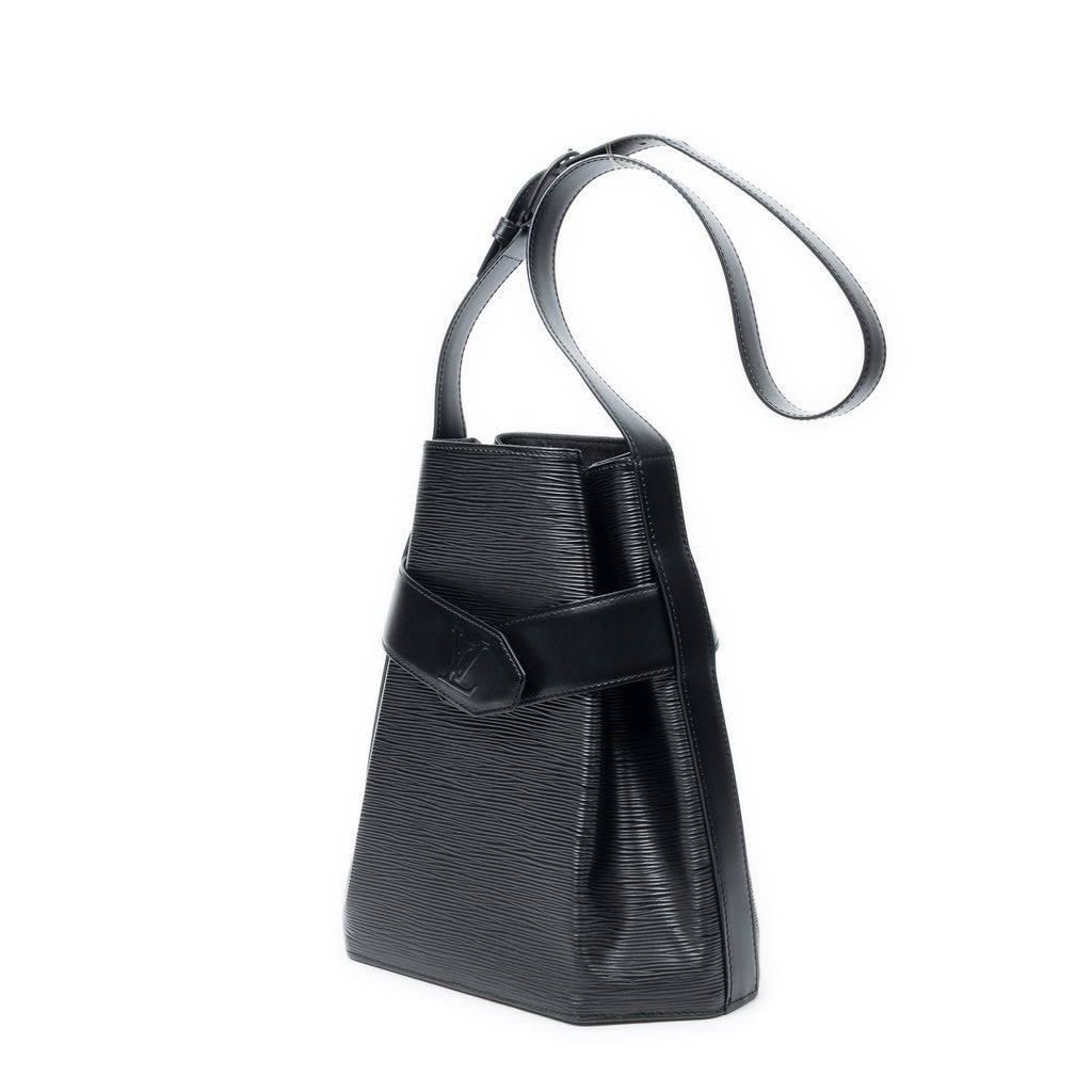 Shoulder Bag Sac D'Epaule PM Black Epi
