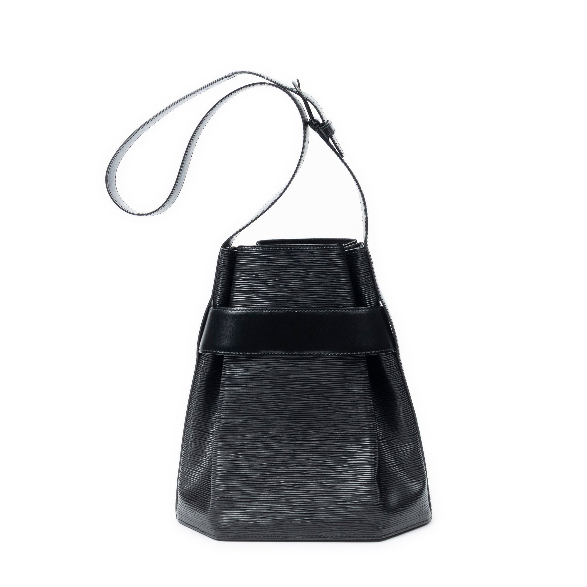 Shoulder Bag Sac D'Epaule PM Black Epi