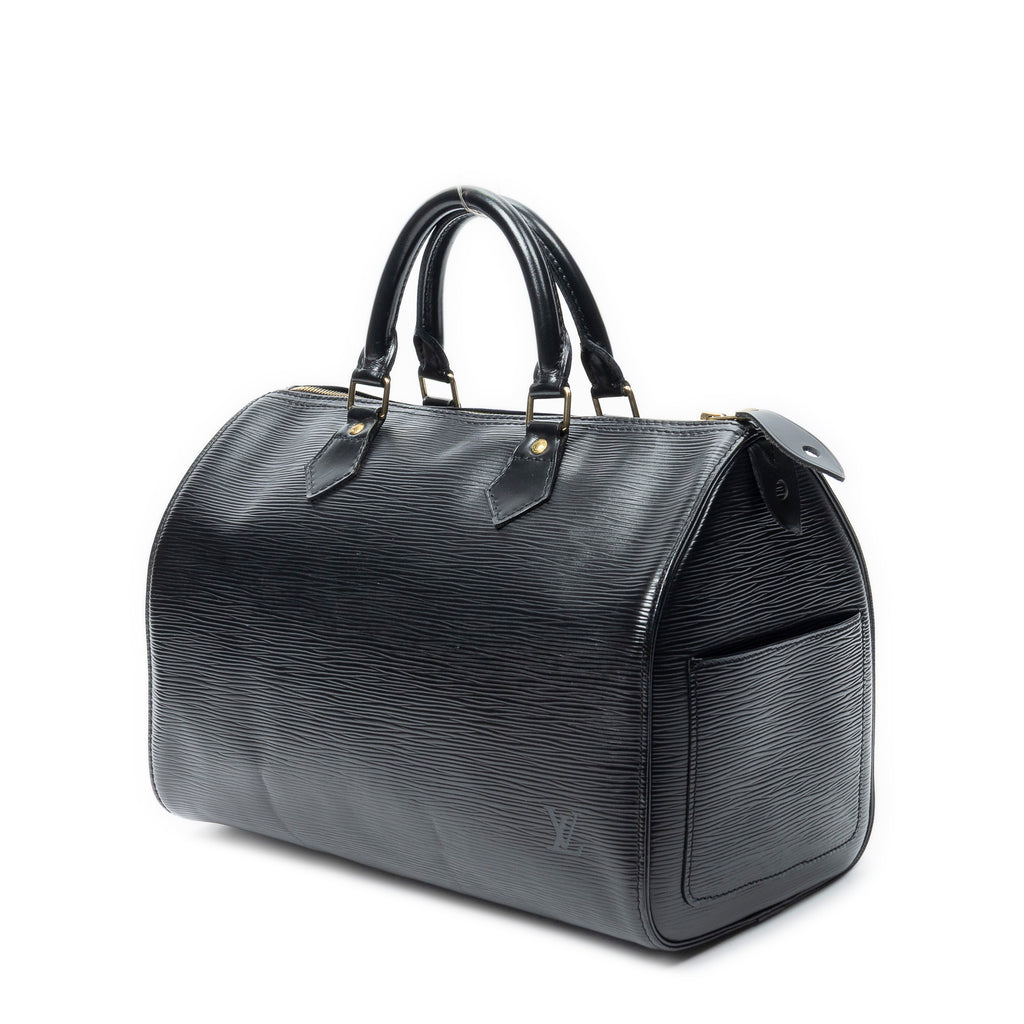 Handbag Speedy 35 Black Epi