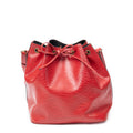 Shoulder Bag Noe PM Red Epi