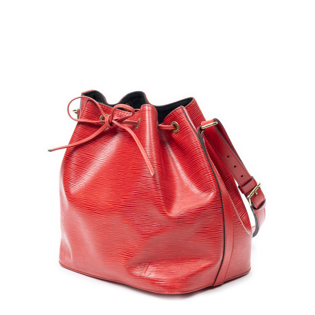Shoulder Bag Noe PM Red Epi