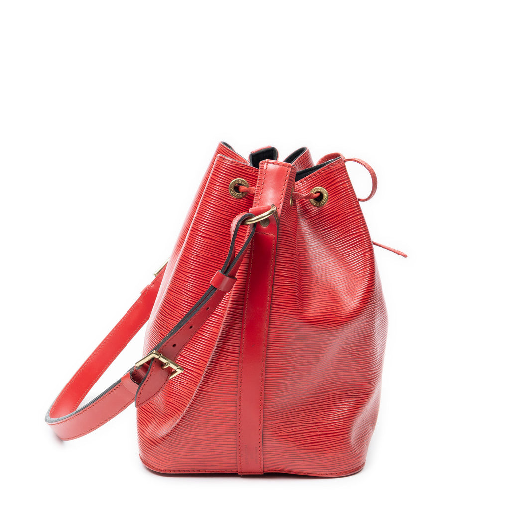 Shoulder Bag Noe PM Red Epi