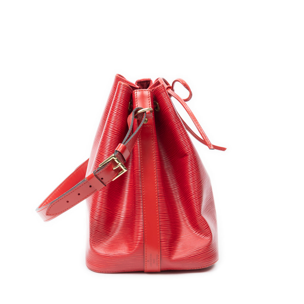 Shoulder Bag Noe PM Red Epi