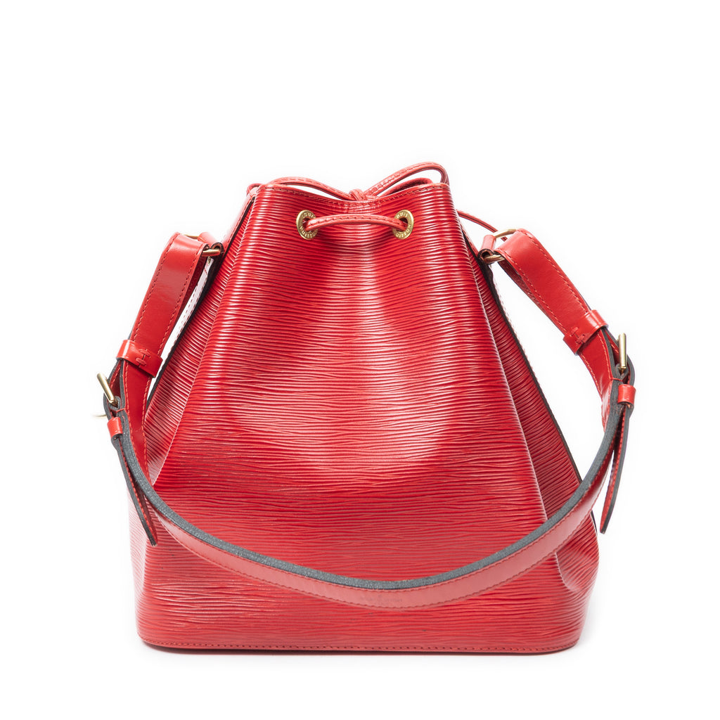 Shoulder Bag Noe PM Red Epi
