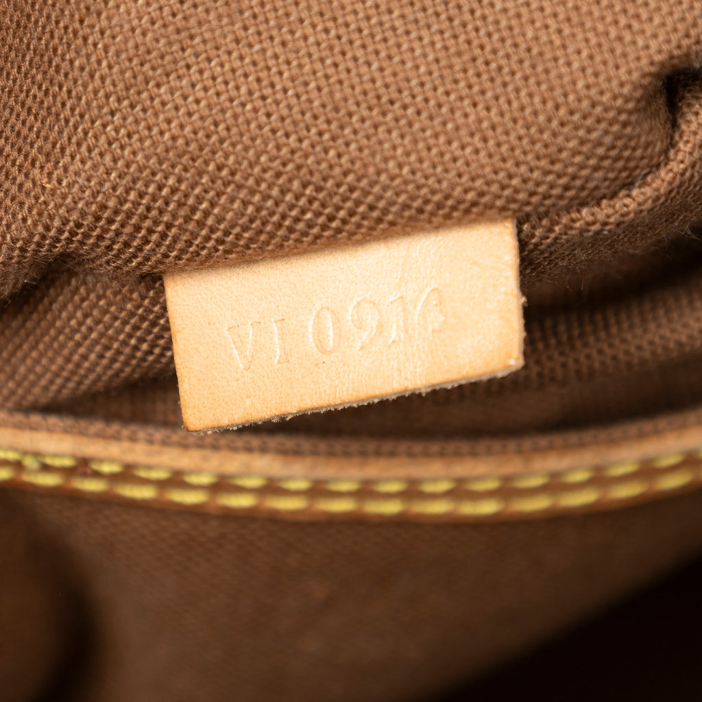 Handbag Alma PM Brown Monogram Canvas