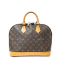 Handbag Alma PM Brown Monogram Canvas