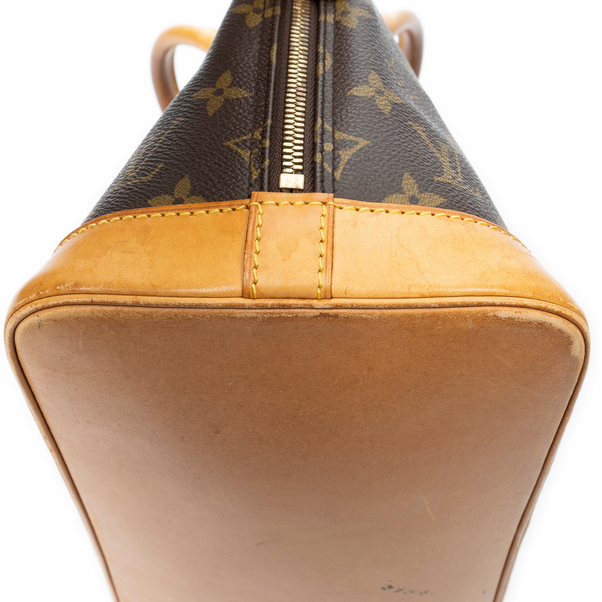 Handbag Alma PM Brown Monogram Canvas
