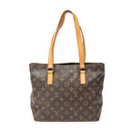 Shoulder Bag Cabas Piano Brown Monogram Canvas