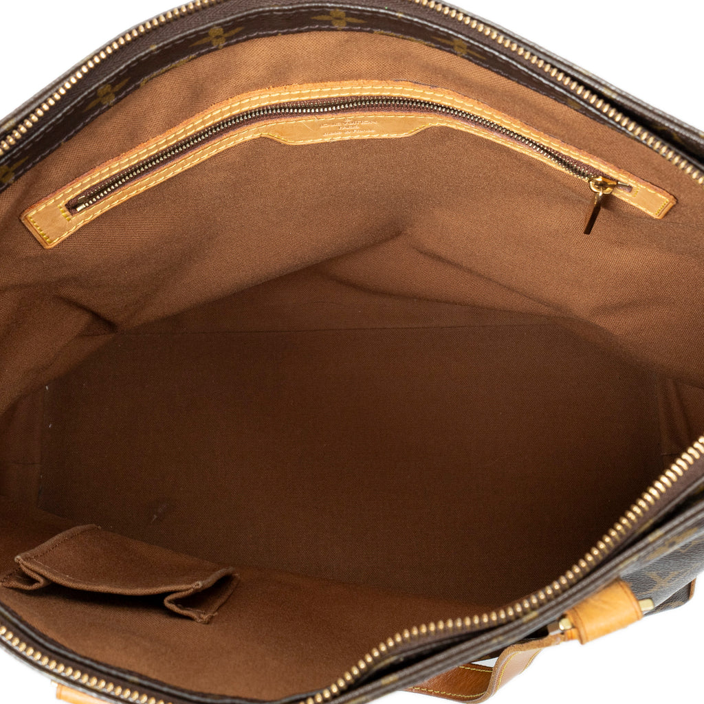 Shoulder Bag Cabas Mezzo Brown Monogram Canvas