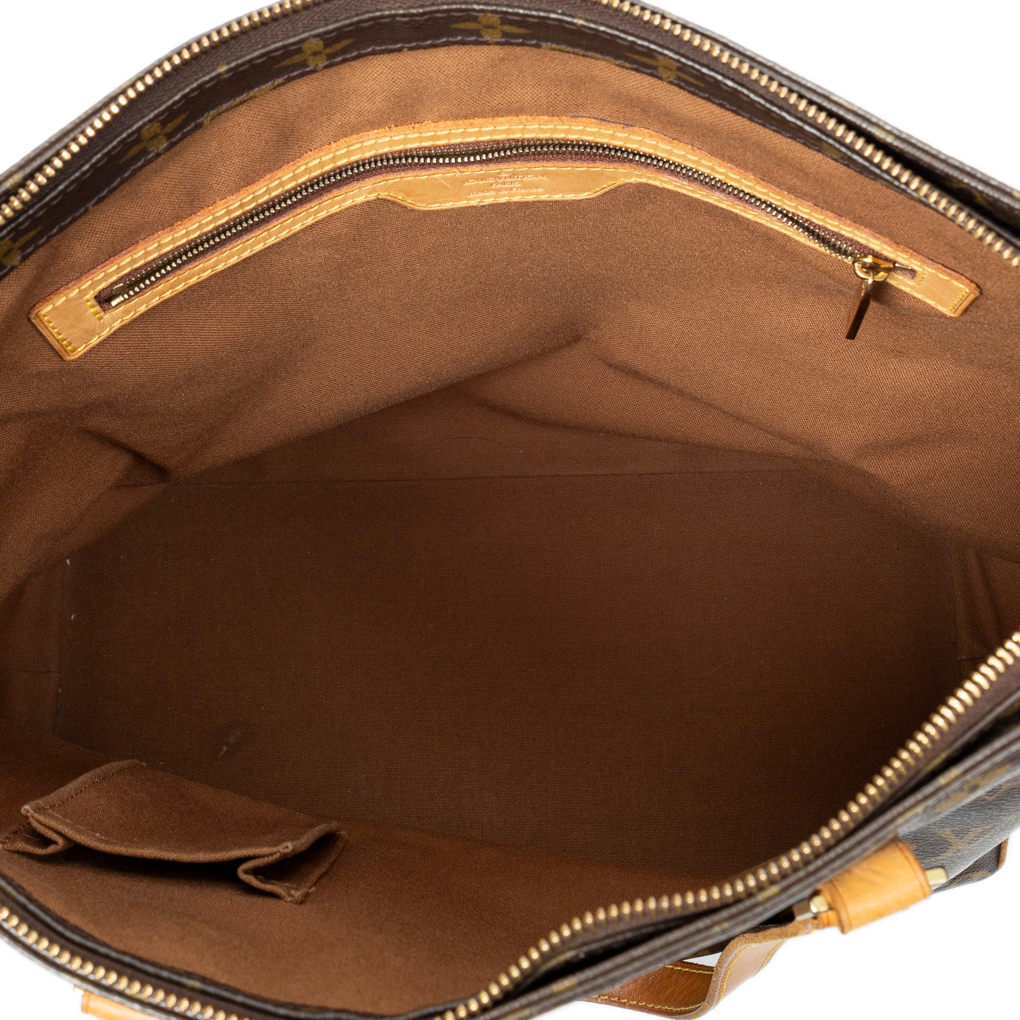 Shoulder Bag Cabas Mezzo Brown Monogram Canvas