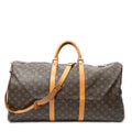 Travel Bag Keepall Bandouliere 60 Brown Monogram Canvas