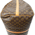 Travel Bag Keepall Bandouliere 60 Brown Monogram Canvas