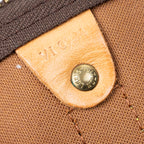 Travel Bag Keepall Bandouliere 60 Brown Monogram Canvas