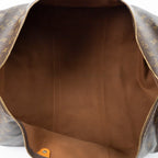 Travel Bag Keepall 55 Brown Monogram Canvas
