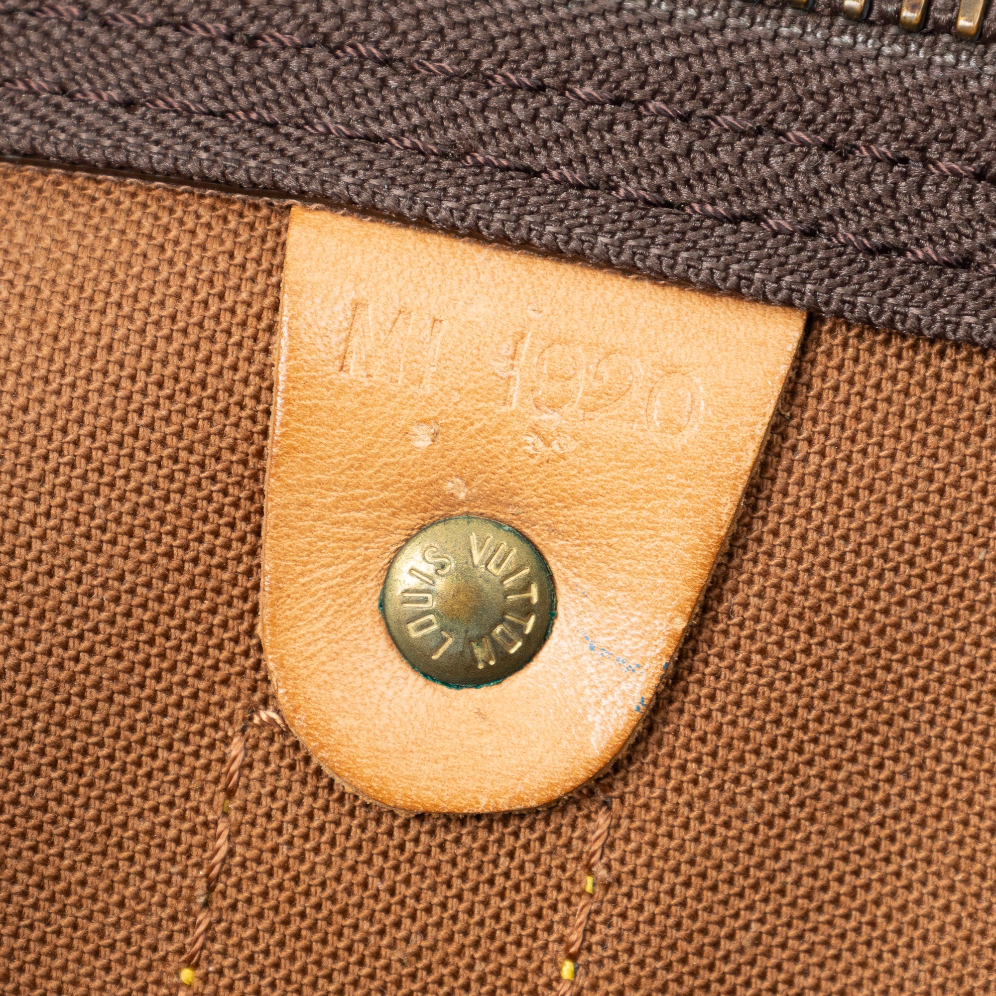 Travel Bag Keepall 55 Brown Monogram Canvas