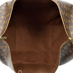 Travel Bag Keepall Bandouliere 55 Brown Monogram Canvas
