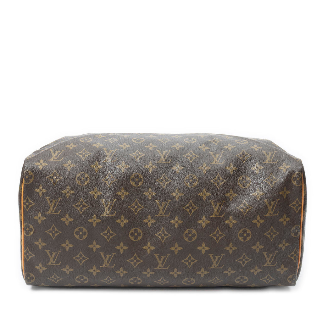 Handbag Speedy 40 Brown Monogram Canvas