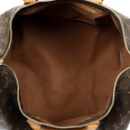 Handbag Speedy 40 Brown Monogram Canvas
