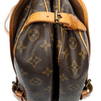 Shoulder Bag Saumur MM Brown Monogram Canvas