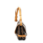 Shoulder Bag Saumur MM Brown Monogram Canvas