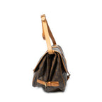 Shoulder Bag Saumur GM Brown Monogram Canvas