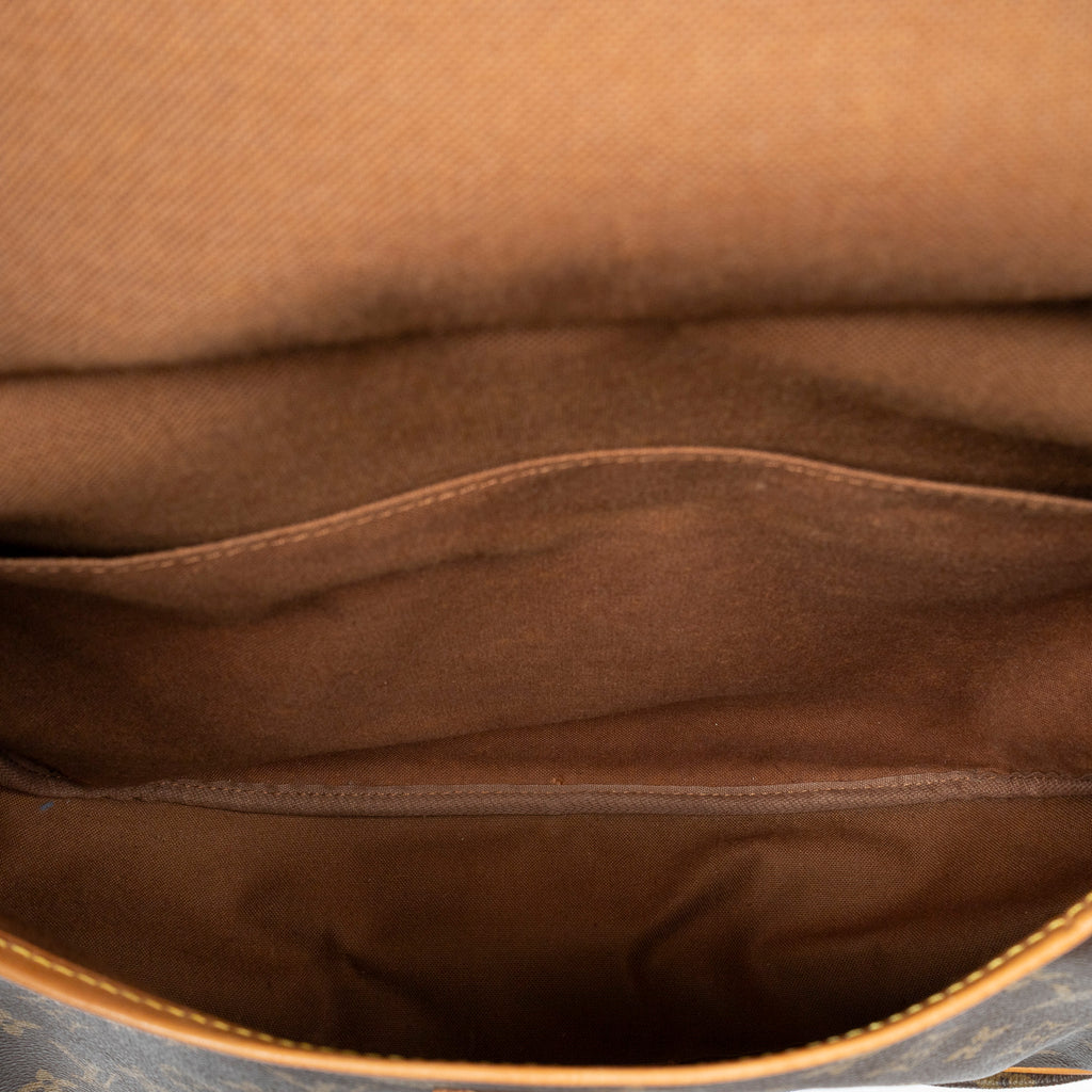Shoulder Bag Saumur GM Brown Monogram Canvas