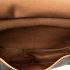 Shoulder Bag Saumur GM Brown Monogram Canvas