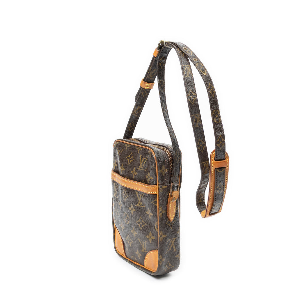 Shoulder Bag Danube Brown Monogram Canvas