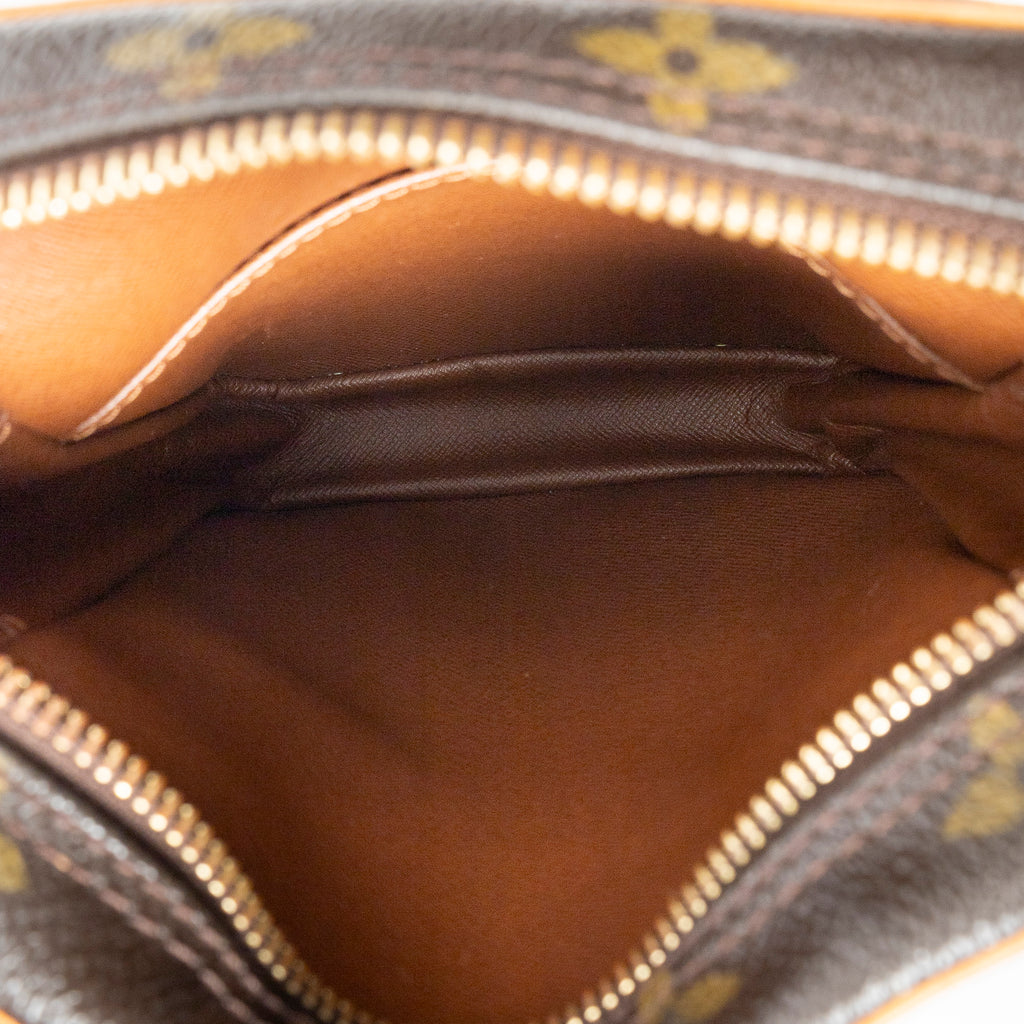 Shoulder Bag Danube Brown Monogram Canvas