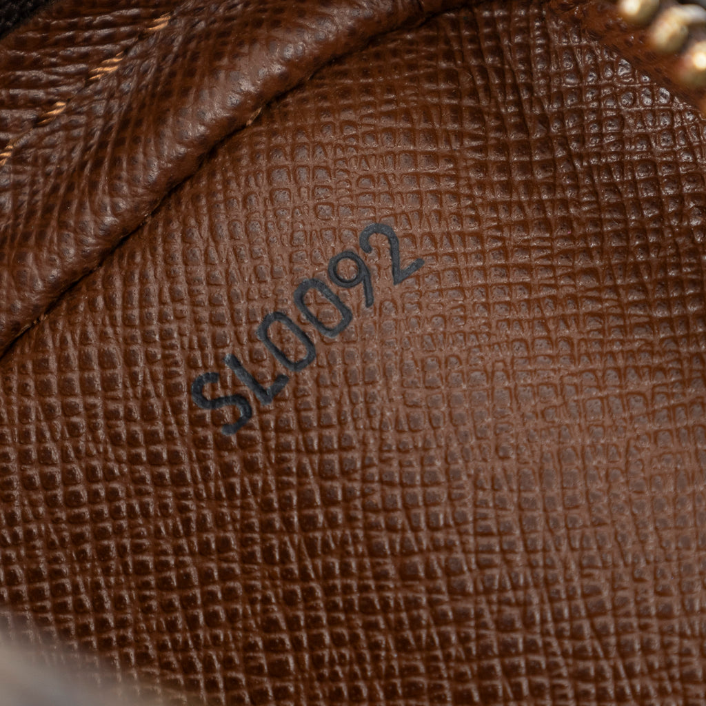Sac Bandoulière Danube Marron Toile Monogram