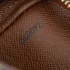 Sac Bandoulière Danube Marron Toile Monogram