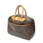 Handbag Deauville Brown Monogram Canvas