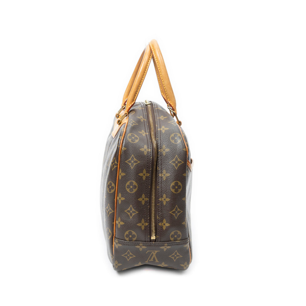 Handbag Deauville Brown Monogram Canvas