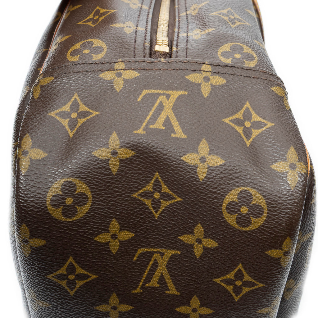 Handbag Deauville Brown Monogram Canvas