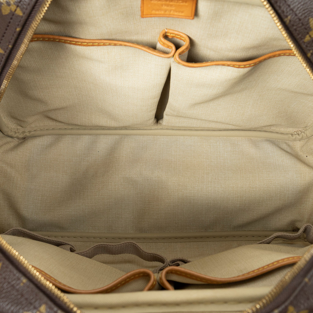 Handbag Deauville Brown Monogram Canvas