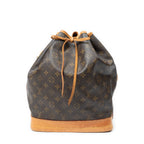 Sac bandoulière Noé GM toile Monogram marron