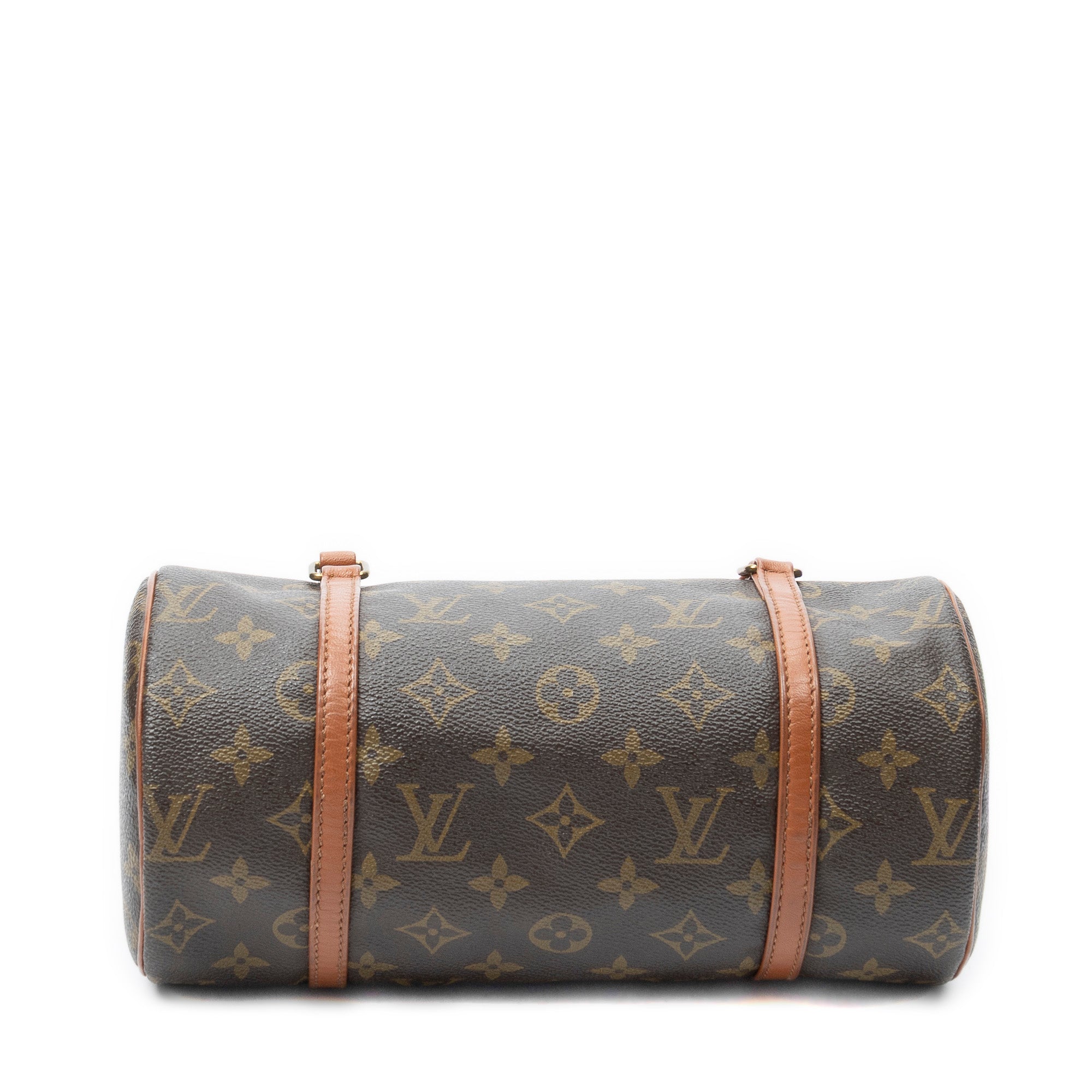 Shoulder Bag Papillon 26 Brown Monogram Canvas