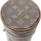 Handbag Papillon 26 Brown Monogram Canvas