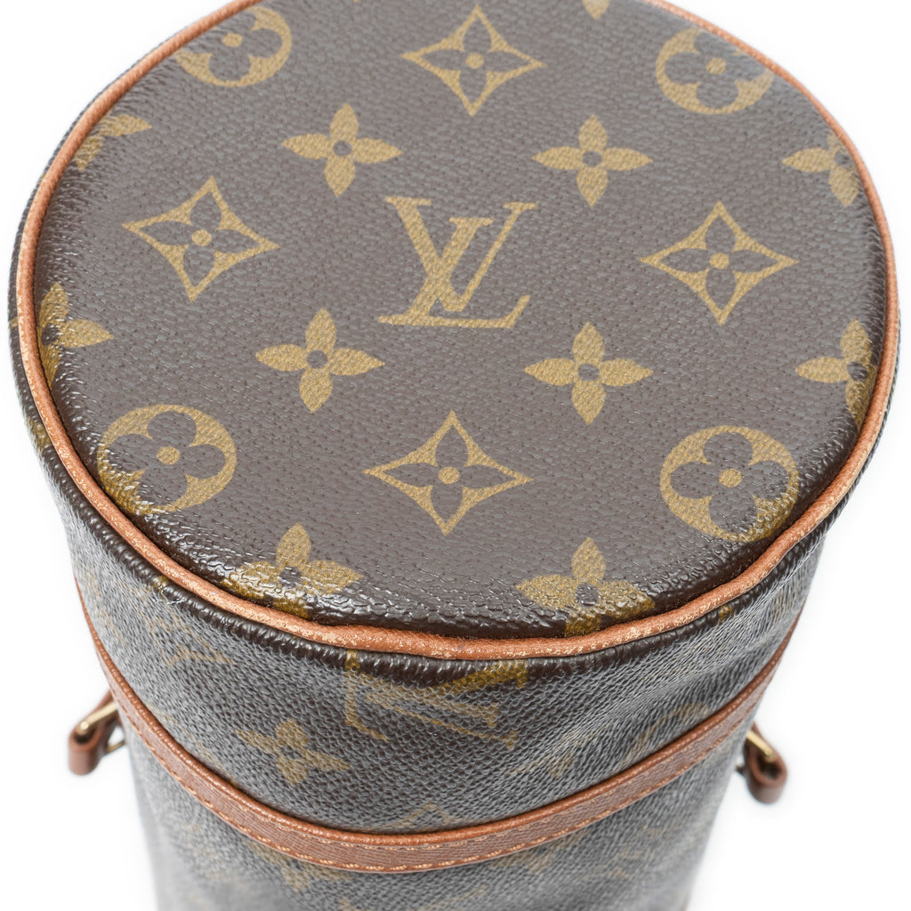Handbag Papillon 26 Brown Monogram Canvas