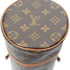 Handbag Papillon 26 Brown Monogram Canvas
